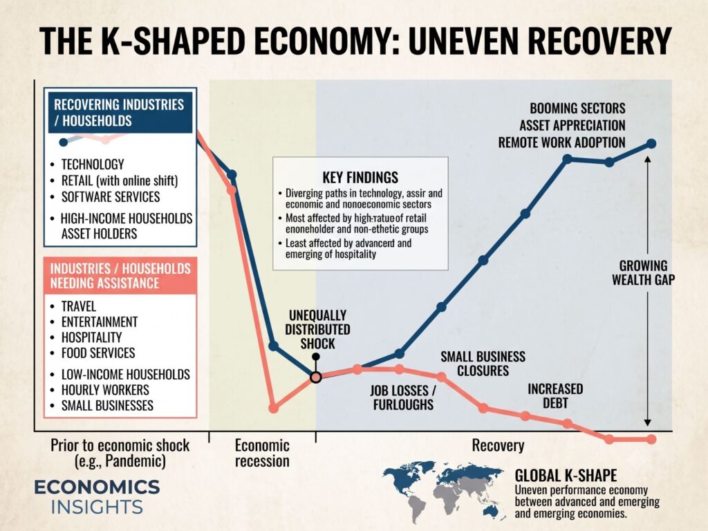K자형 경제(K-shaped Economy) 양극화